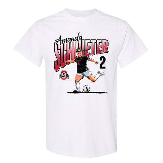 Ohio State - NCAA Women's Soccer : Amanda Schlueter - T-Shirt-0