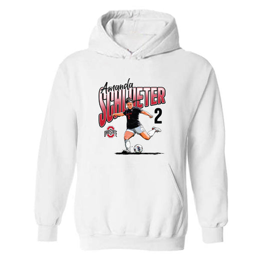 Ohio State - NCAA Women's Soccer : Amanda Schlueter - Hooded Sweatshirt-0