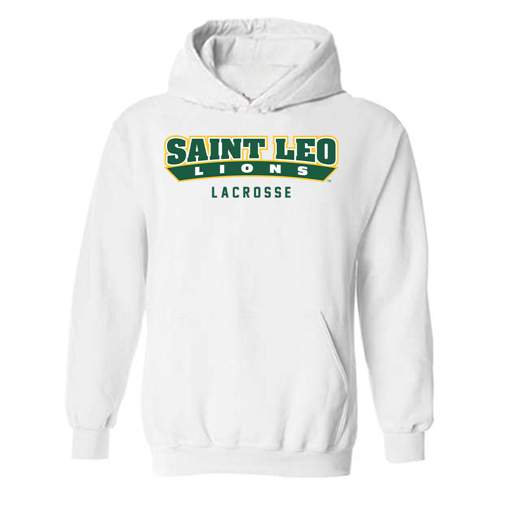 Saint Leo - NCAA Men's Lacrosse : James Blaize - Hooded Sweatshirt-0