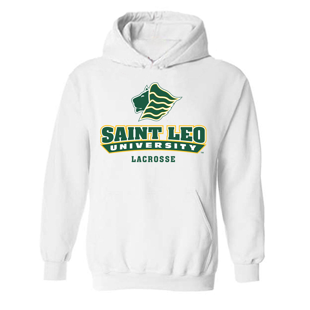 Saint Leo - NCAA Men's Lacrosse : James Blaize - Hooded Sweatshirt-0