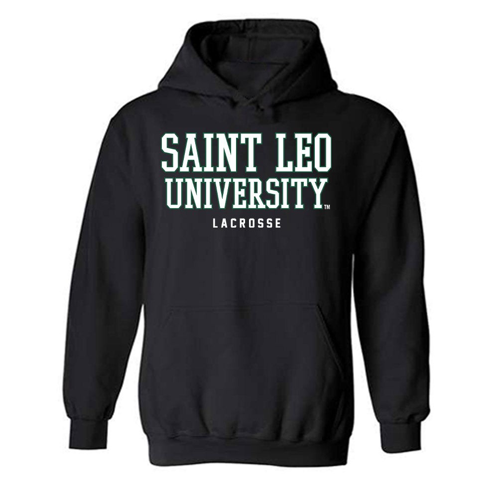 Saint Leo - NCAA Men's Lacrosse : James Blaize - Hooded Sweatshirt-0