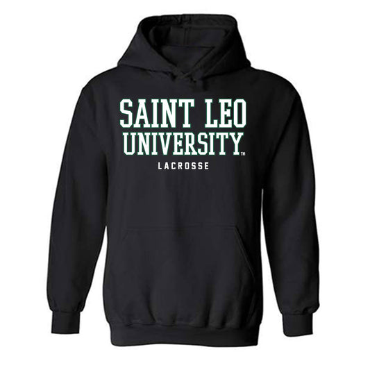 Saint Leo - NCAA Men's Lacrosse : James Blaize - Hooded Sweatshirt-0
