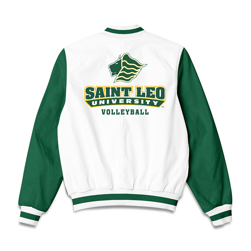 Saint Leo - NCAA Women's Volleyball : Hailey Jeskewitz - Bomber Jacket-1