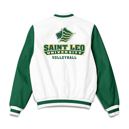 Saint Leo - NCAA Women's Volleyball : Hailey Jeskewitz - Bomber Jacket-1