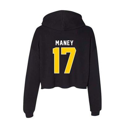 Iowa - NCAA Women's Field Hockey : Hannah Maney - Women's Crop Fleece Hoodie-1