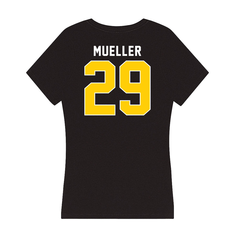 Iowa - NCAA Men's Gymnastics : Parker Mueller - Women's V-Neck T-Shirt-1