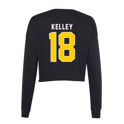 Iowa - NCAA Baseball : Milo Kelley - Women's Cropped Crew Fleece-1