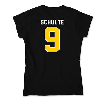 Iowa - NCAA Baseball : Kooper Schulte - Soft Style Women’s T-Shirt-1