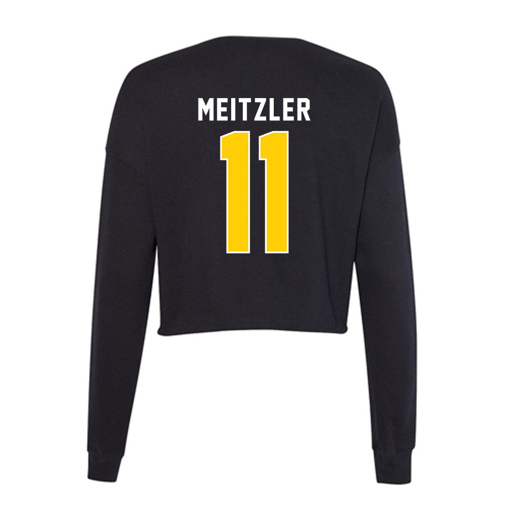 Iowa - NCAA Women's Volleyball : Jenna Meitzler - Women's Cropped Crew Fleece-1
