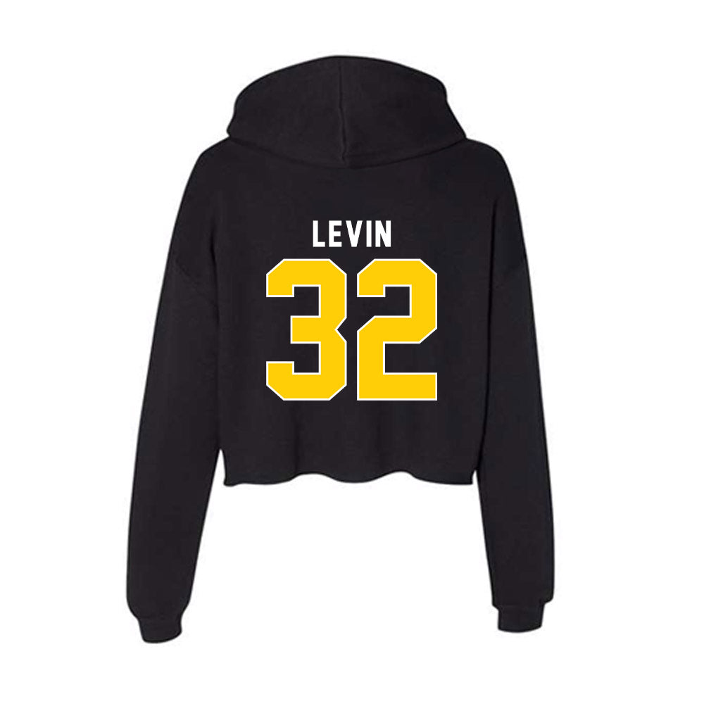 Iowa - NCAA Women's Basketball : Callie Levin - Women's Crop Fleece Hoodie-1