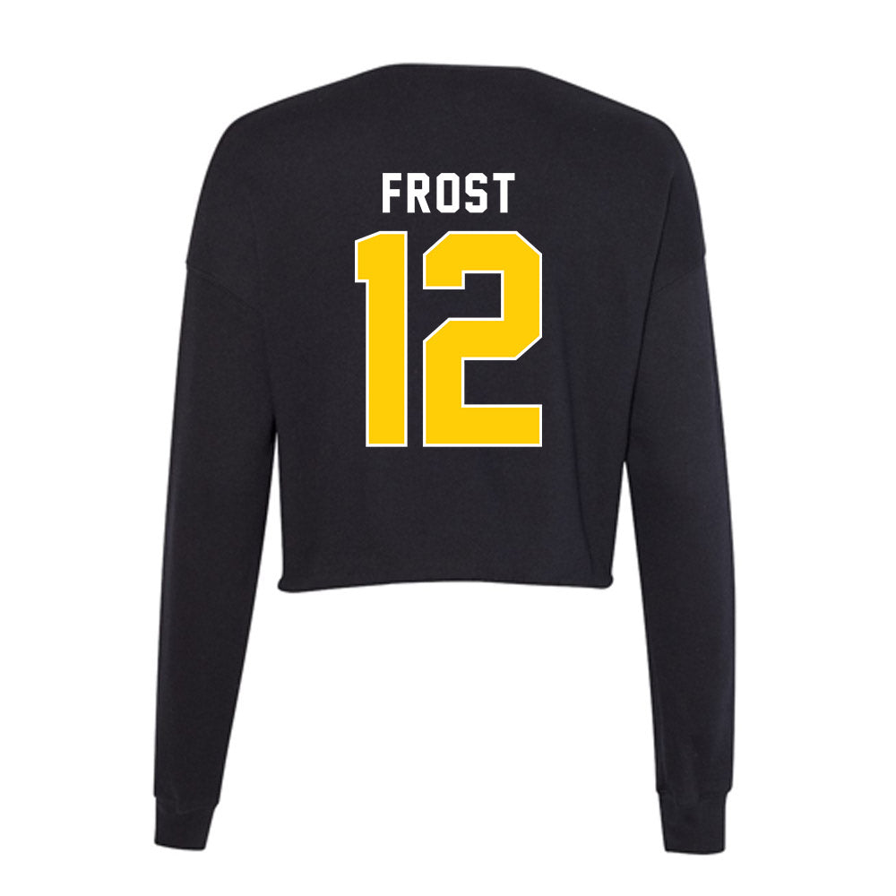 Iowa - NCAA Baseball : Jaixen Frost - Women's Cropped Crew Fleece-1