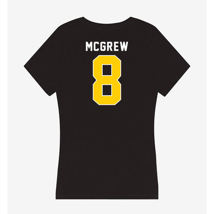 Iowa - NCAA Women's Volleyball : Gia McGrew - Women's V-Neck T-Shirt-1