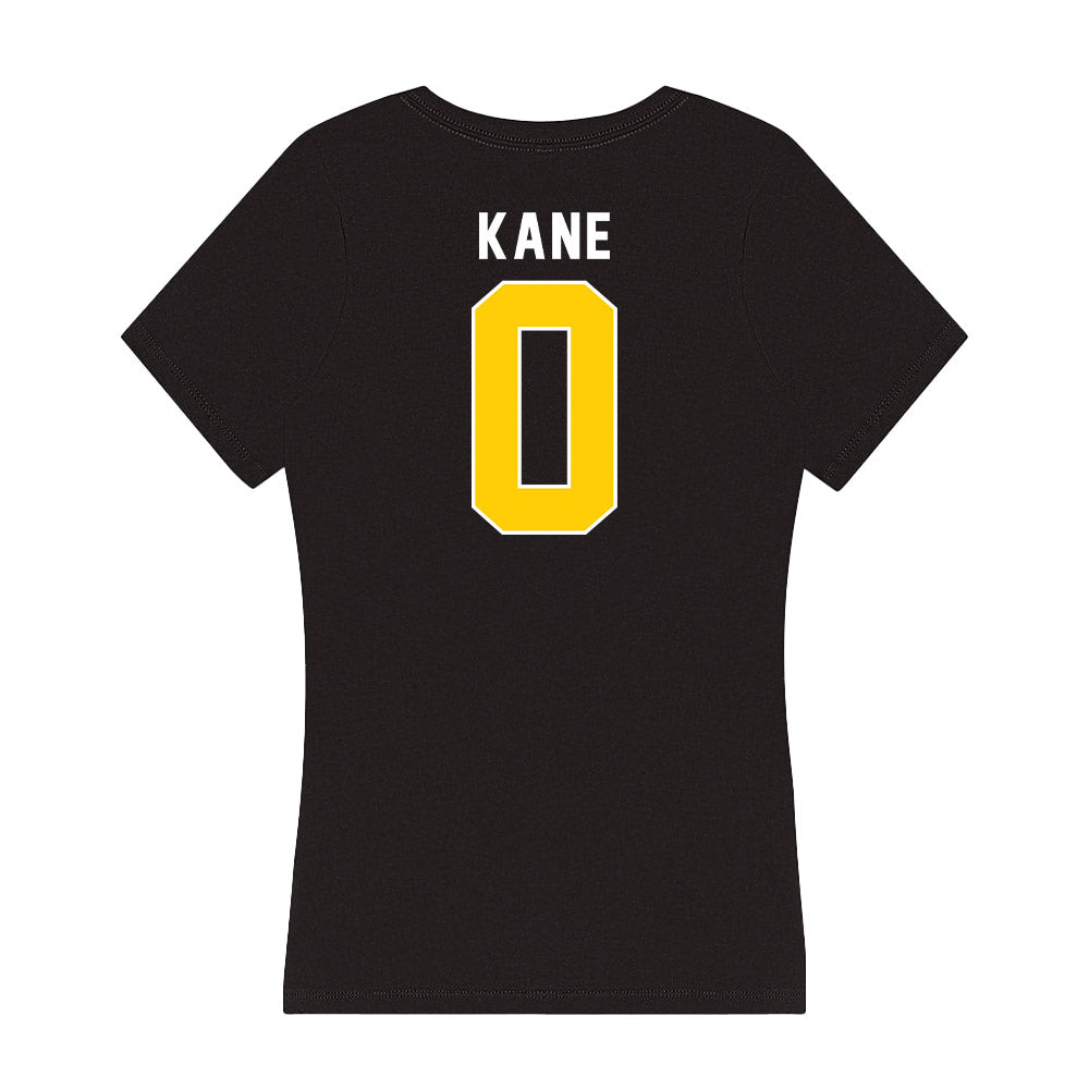 Iowa - NCAA Women's Soccer : Taylor Kane - Women's V-Neck T-Shirt-1