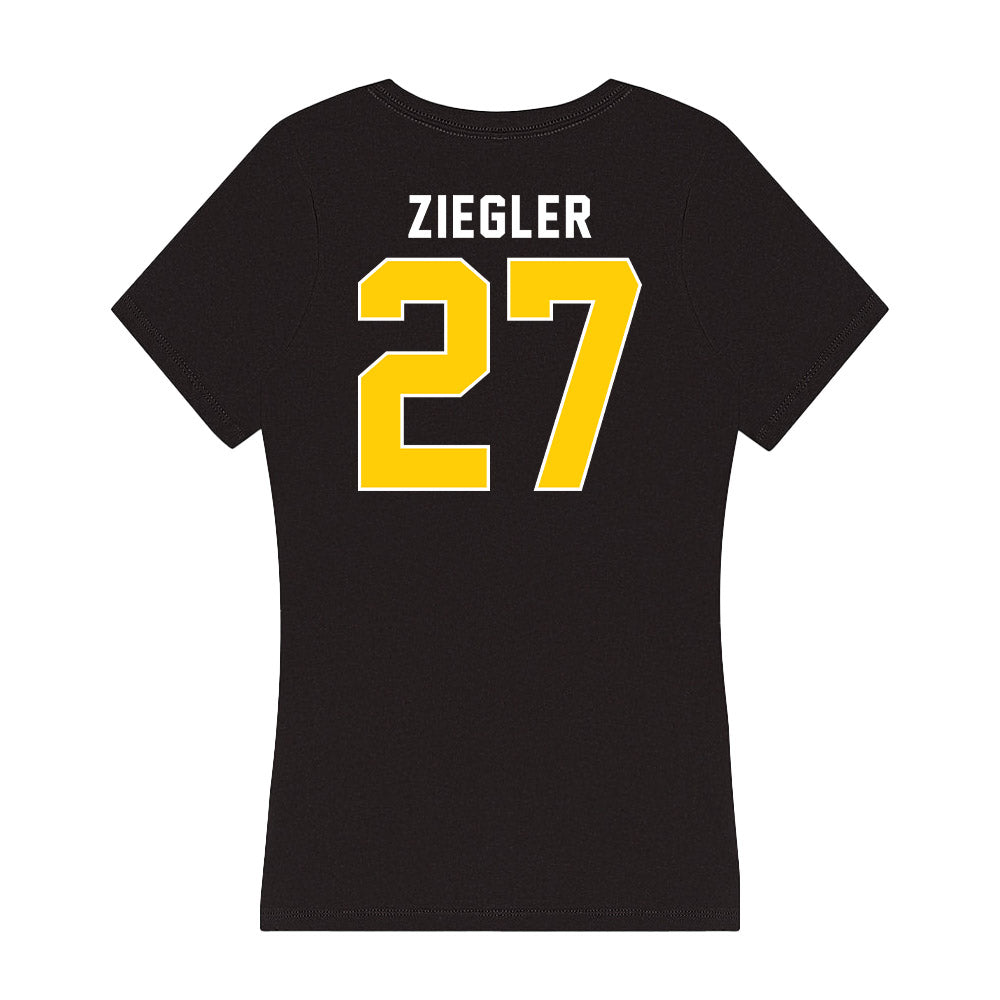 Iowa - NCAA Baseball : Jaylen Ziegler - Women's V-Neck T-Shirt-1