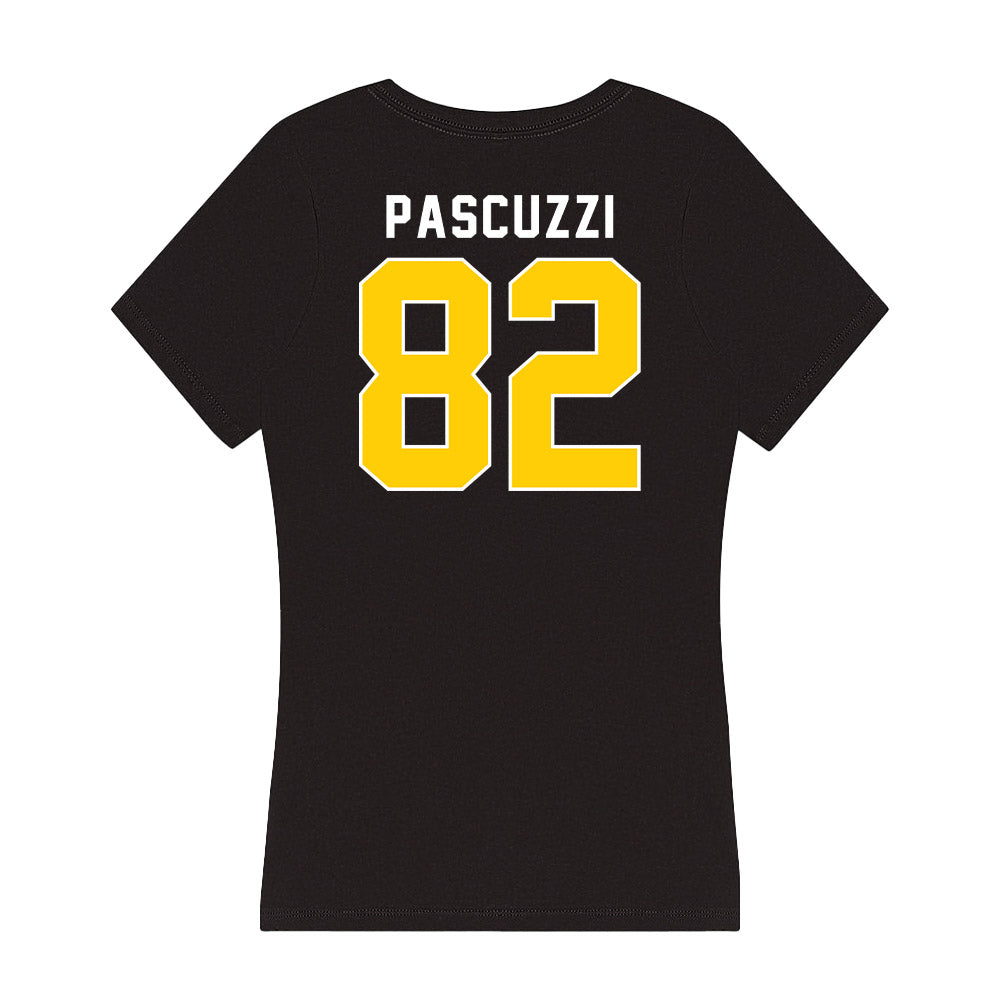 Iowa - NCAA Football : Johnny Pascuzzi - Women's V-Neck T-Shirt-1