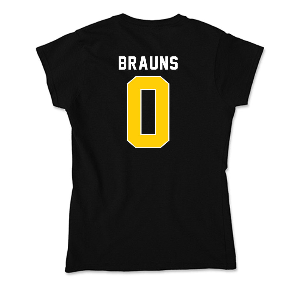 Iowa - NCAA Men's Basketball : Even Brauns - Soft Style Women’s T-Shirt-1