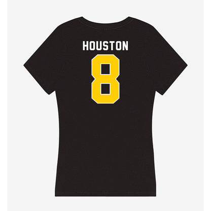 Iowa - NCAA Women's Basketball : Journey Houston - Women's V-Neck T-Shirt-1