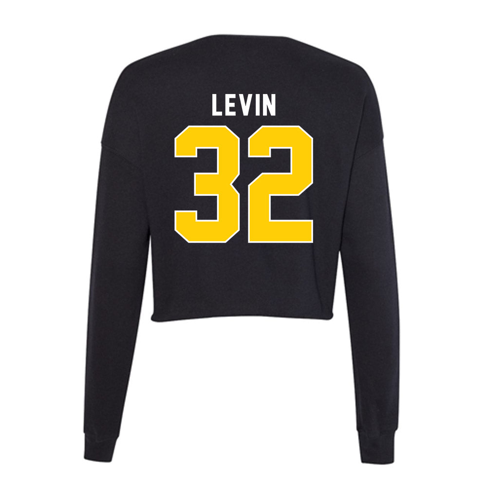 Iowa - NCAA Women's Basketball : Callie Levin - Women's Cropped Crew Fleece-1