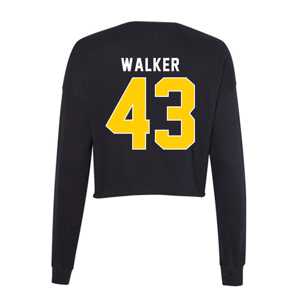 Iowa - NCAA Baseball : Bryson Walker - Women's Cropped Crew Fleece-1