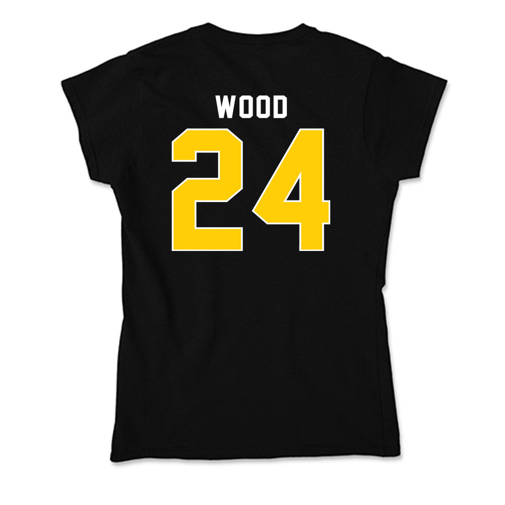 Iowa - NCAA Baseball : Mitch Wood - Soft Style Women’s T-Shirt-1