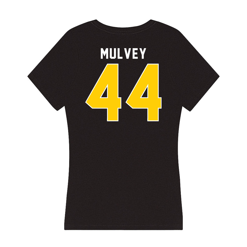 Iowa - NCAA Men's Basketball : Riley Mulvey - Women's V-Neck T-Shirt-1