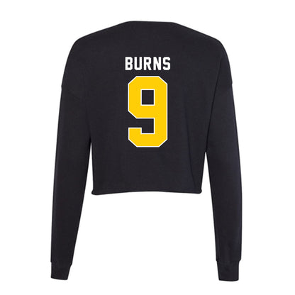 Iowa - NCAA Women's Rowing : Anam Burns - Women's Cropped Crew Fleece-1