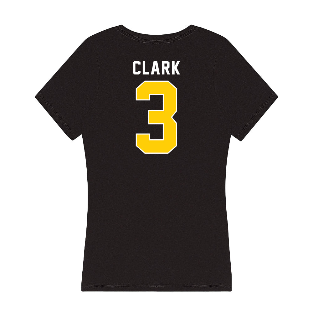 Iowa - NCAA Softball : Shamya Clark - Women's V-Neck T-Shirt-1