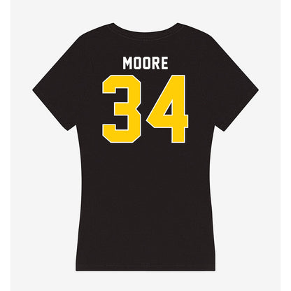 Iowa - NCAA Baseball : Cole Moore - Women's V-Neck T-Shirt-1