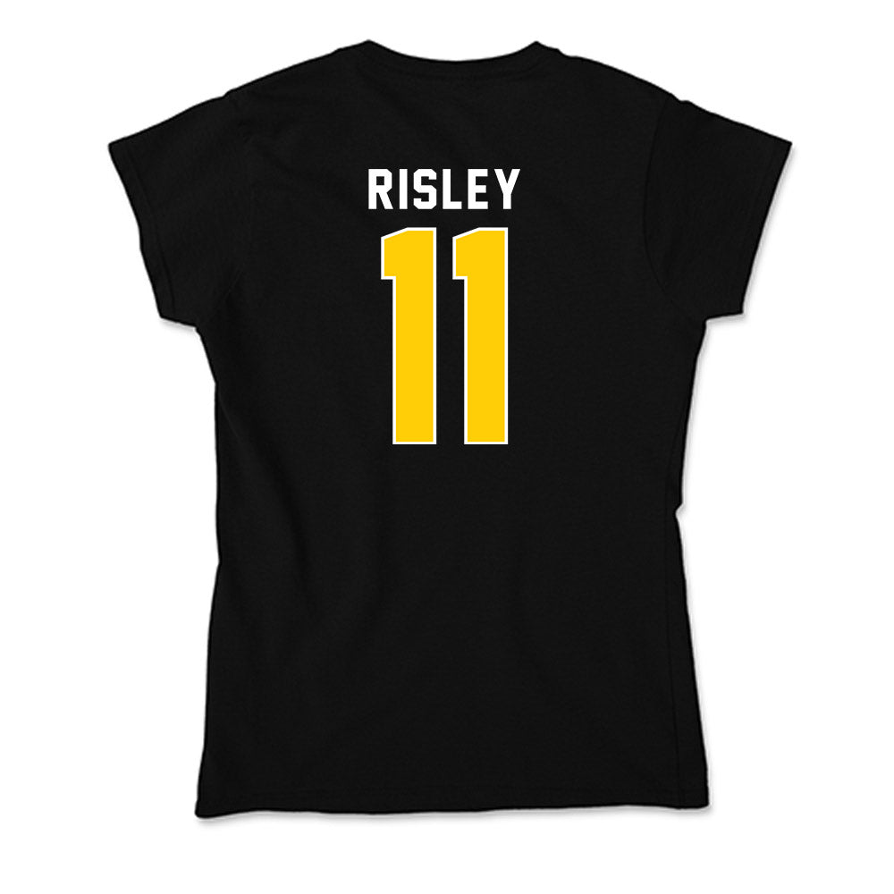 Iowa - NCAA Baseball : Miles Risley - Soft Style Women’s T-Shirt-1