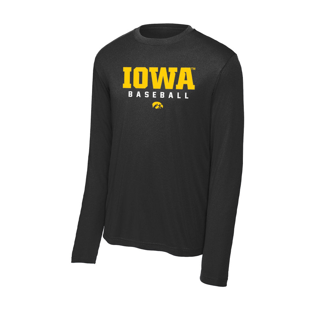 Iowa - NCAA Baseball : Jackson Beaman - Activewear Long Sleeve T-Shirt-0