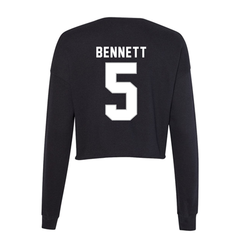 Kentucky - NCAA Baseball : Jack Bennett - Women's Cropped Crew Fleece-1