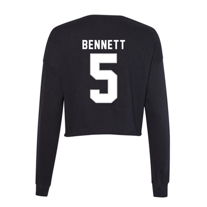 Kentucky - NCAA Baseball : Jack Bennett - Women's Cropped Crew Fleece-1