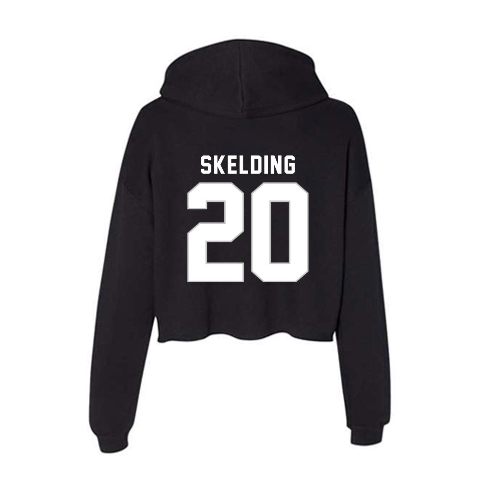  - NCAA Baseball : Tommy Skelding - Women's Crop Fleece Hoodie-1