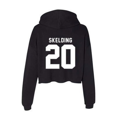  - NCAA Baseball : Tommy Skelding - Women's Crop Fleece Hoodie-1