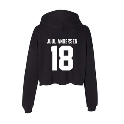 Kentucky - NCAA Men's Soccer : Marcus Juul Andersen - Women's Crop Fleece Hoodie-1