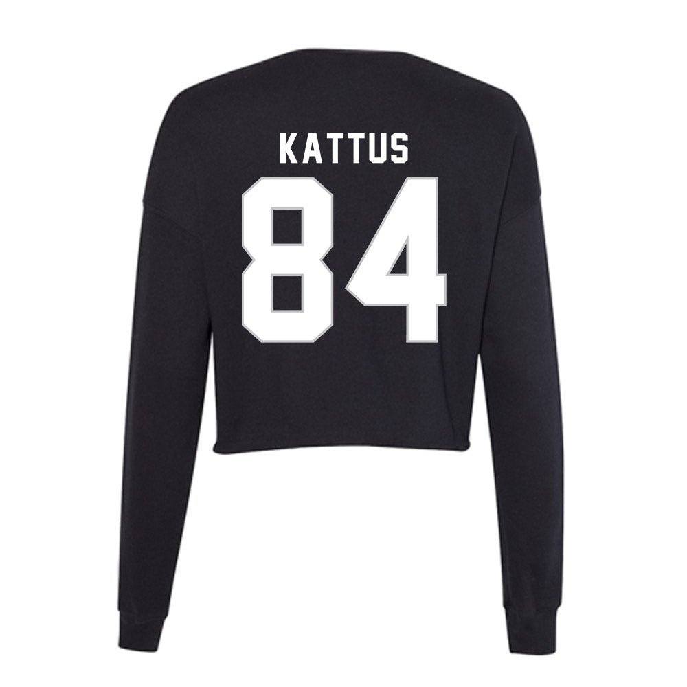 Kentucky - NCAA Football : Josh Kattus - Women's Cropped Crew Fleece-1