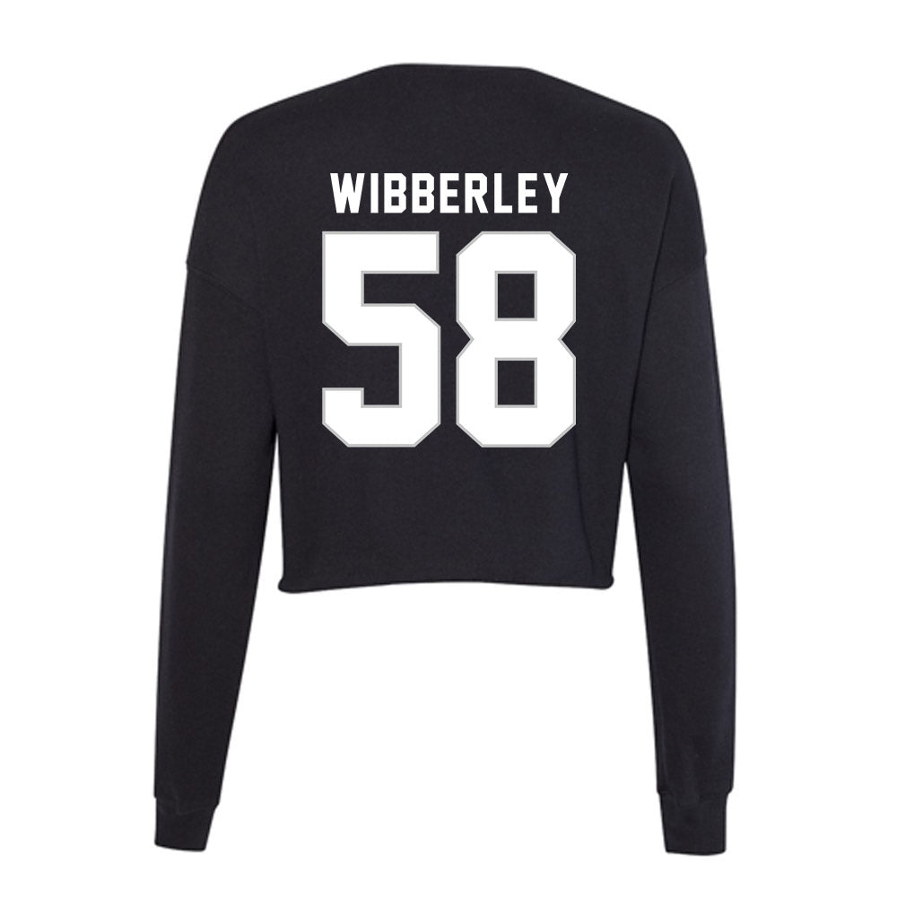 Kentucky - NCAA Football : Evan Wibberley - Women's Cropped Crew Fleece-1