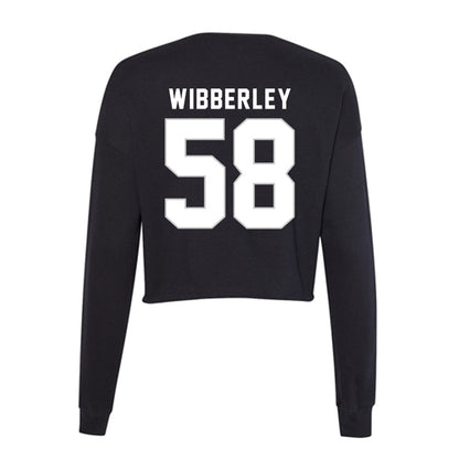 Kentucky - NCAA Football : Evan Wibberley - Women's Cropped Crew Fleece-1