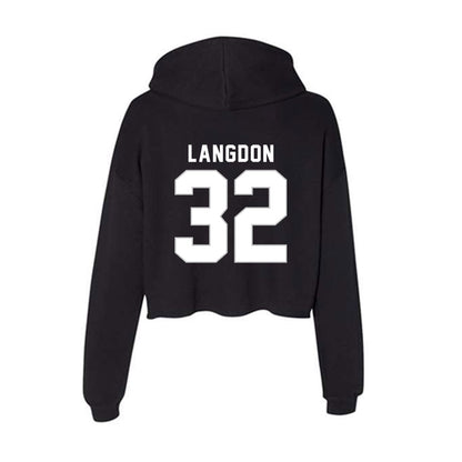 Kentucky - NCAA Softball : Sydney Langdon - Women's Crop Fleece Hoodie-1