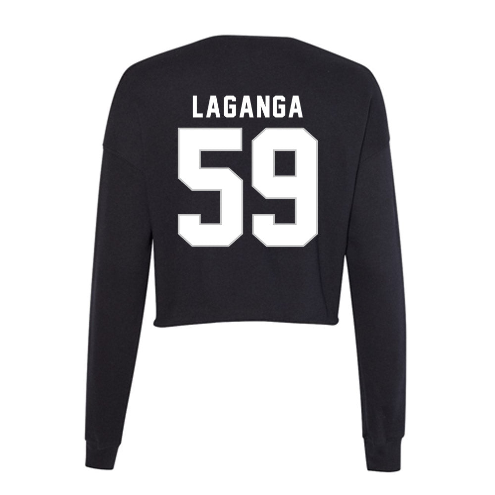 Kentucky - NCAA Football : David LaGanga - Women's Cropped Crew Fleece-1