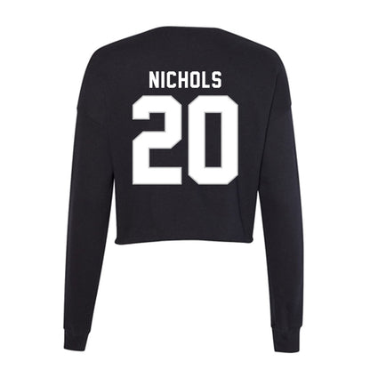 Kentucky - NCAA Football : Terhyon Nichols - Women's Cropped Crew Fleece-1