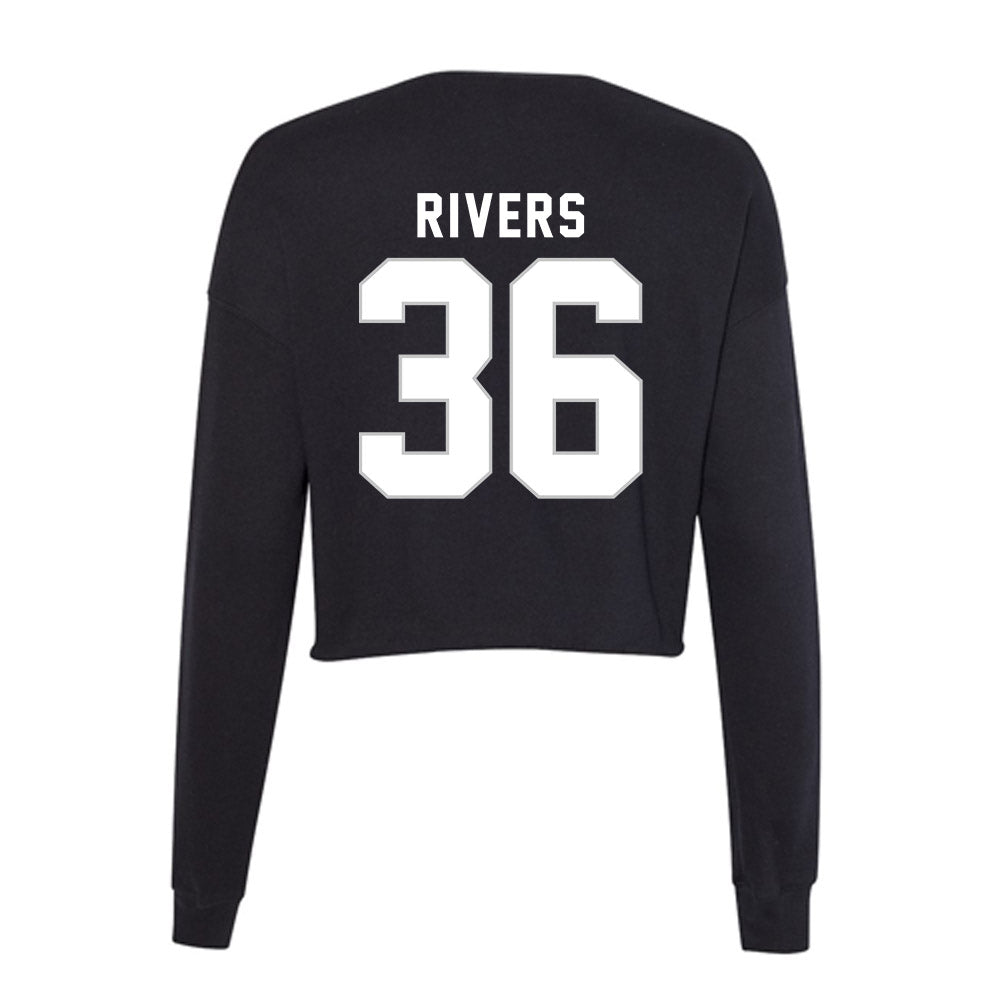 Kentucky - NCAA Football : Chy Rivers - Women's Cropped Crew Fleece-1