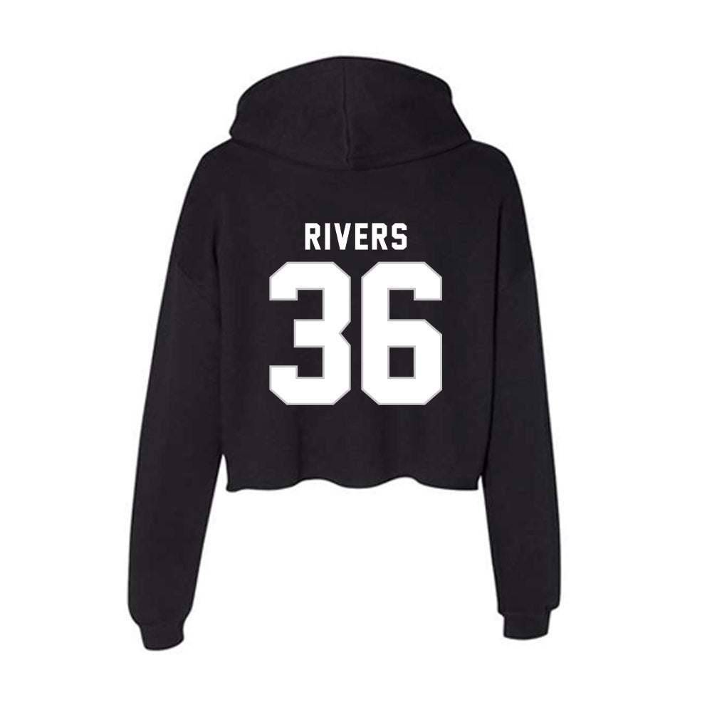 Kentucky - NCAA Football : Chy Rivers - Women's Crop Fleece Hoodie-1