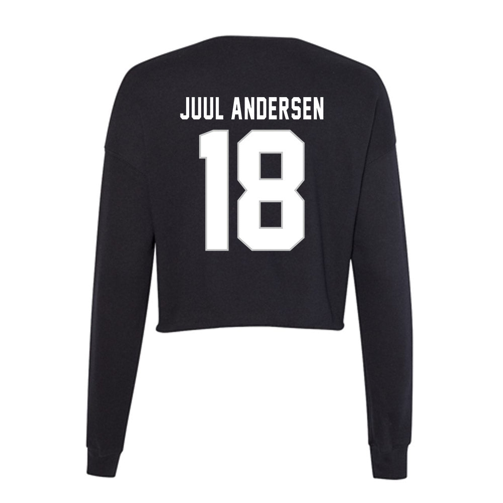 Kentucky - NCAA Men's Soccer : Marcus Juul Andersen - Women's Cropped Crew Fleece-1