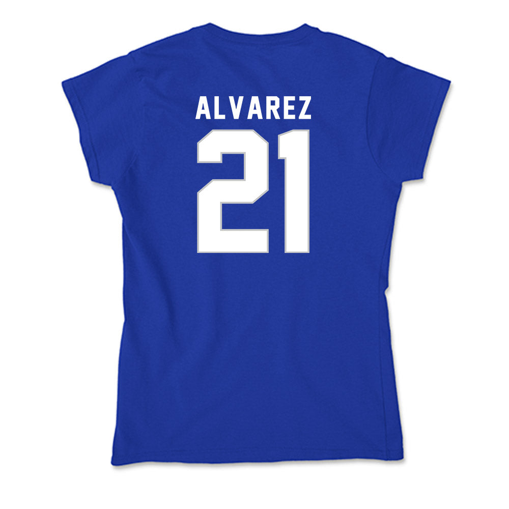  - NCAA Football : Santos Alvarez - Soft Style Women’s T-Shirt-1