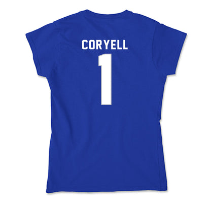 Kentucky - NCAA Women's Soccer : Nikki Coryell - Soft Style Women’s T-Shirt-1