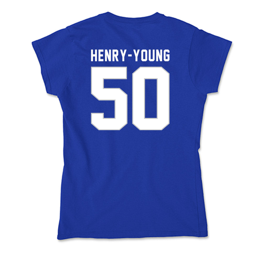 Kentucky - NCAA Football : Darrion Henry-Young - Soft Style Women’s T-Shirt-1