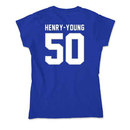 Kentucky - NCAA Football : Darrion Henry-Young - Soft Style Women’s T-Shirt-1