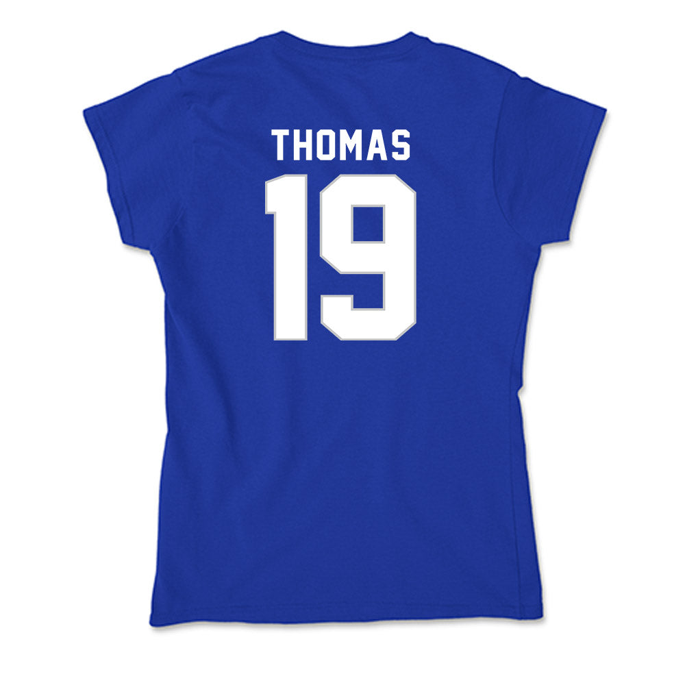 Kentucky - NCAA Football : Kevis Thomas - Soft Style Women’s T-Shirt-1