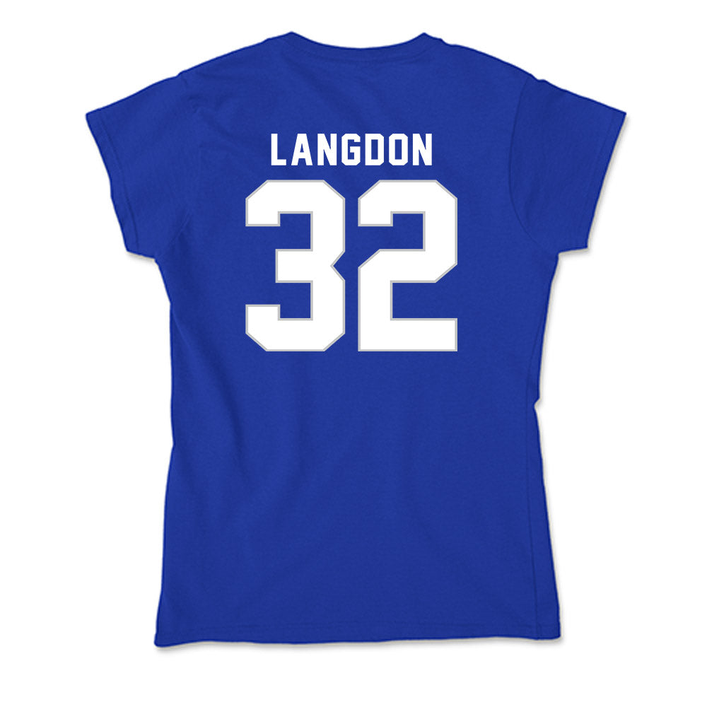 Kentucky - NCAA Softball : Sydney Langdon - Soft Style Women’s T-Shirt-1